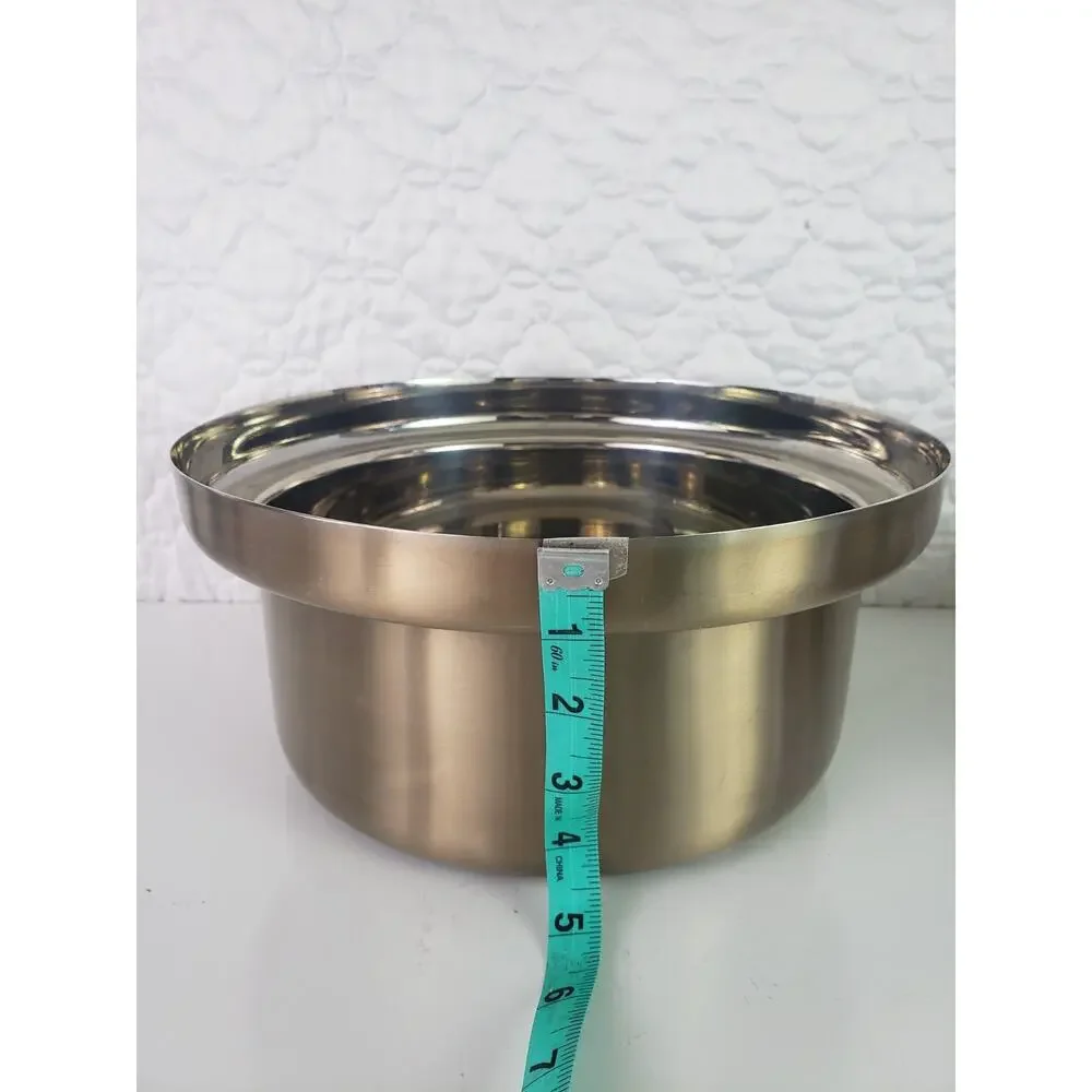 KnIndustrie West Elm Market Foodwear Casserole Cookware Lit Bronze Italian
